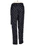 J.Crew 100% Polyester Polka Dots Black Casual Pants Size 0 - photo 2