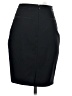 Ted Baker London Solid Black Wool Skirt Size 4 (1) - photo 2