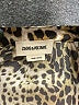 Zadig & Voltaire 100% Polyester Animal Print Brown Tan Long Sleeve Blouse Size XS - photo 7