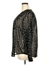Torrid 100% Polyester Paisley Black Long Sleeve Blouse Size 2X Plus (2) - photo 5
