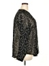 Torrid 100% Polyester Paisley Black Long Sleeve Blouse Size 2X Plus (2) - photo 4