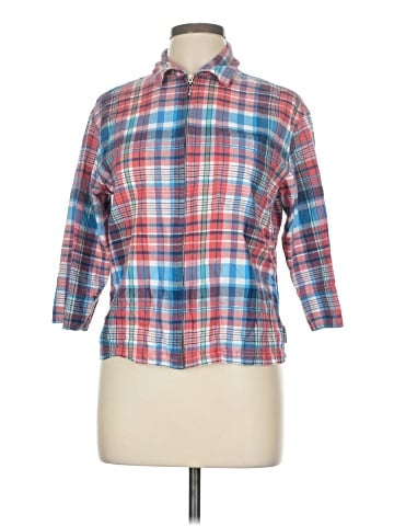 Keren Hart 3/4 Sleeve Button-Down Shirt (view 1)