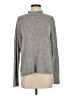 Pieces Metallic Gray Turtleneck Sweater Size S - photo 1