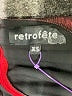 retrofête Metallic Burgundy Red Jumpsuit Size XS - photo 3
