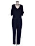 Lou & Grey Solid Blue Jumpsuit Size M - photo 1
