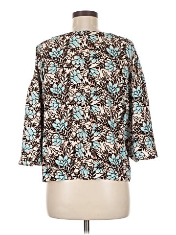 Elizabeth and James 3/4 Sleeve Blouse (view 2)