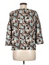 Elizabeth and James 100% Polyester Teal 3/4 Sleeve Blouse Size M - photo 2