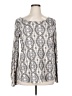 Maurices Silver Gray Long Sleeve Blouse Size XL - photo 1