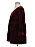Honeyme Burgundy Long Sleeve Blouse Size S - photo 5