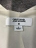 Christopher John Rogers for Target 100% Polyester Chevron-herringbone Ivory Casual Dress Size 4 - photo 6