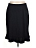 Ann Taylor LOFT Solid Black Formal Skirt Size 8 - photo 1