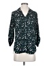 Iz Byer 100% Polyester Green 3/4 Sleeve Blouse Size S - photo 1