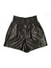 A.L.C. Metallic Black Athletic Shorts Size XS - photo 1