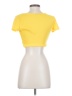Shein Yellow Short Sleeve Top Size XS - photo 2