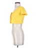 Shein Yellow Short Sleeve Top Size XS - photo 5