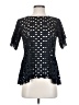 Ann Taylor Black Short Sleeve Blouse Size XXS - photo 1