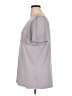 Torrid 100% Polyester Gray Short Sleeve Top Size 1X Plus (1) - photo 5