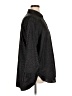 Old Navy Metallic Black Long Sleeve Blouse Size XL - photo 4