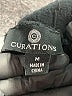 Curations 100% Viscose Solid Black Casual Pants Size M - photo 4