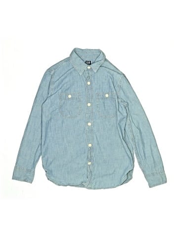 Gap Long Sleeve Button-Down Shirt (view 1)