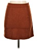 Shein 100% Polyester Solid Brown Casual Skirt Size XS - photo 2