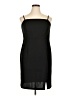 Unbranded Solid Black Cocktail Dress Size XL - photo 1