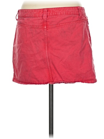 Rusty Denim Skirt (view 2)