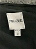 Nic + Zoe 100% Polyester Black Sleeveless Blouse Size M - photo 7