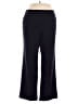 Daisy Fuentes Solid Blue Dress Pants Size 16W - photo 1