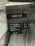 Carlisle Chevron-herringbone Gray Wool Pants Size 10 - photo 6