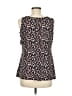 Van Heusen Black Sleeveless Blouse Size M - photo 2
