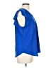 Assorted Brands 100% Polyester Blue Short Sleeve Blouse Size L - photo 4