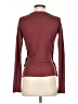NATION LTD Burgundy Long Sleeve Top Size XS - photo 2