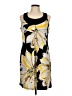 En Focus Studio Graphic Yellow Casual Dress Size 12 (petite) - photo 1