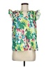 Shein Green Sleeveless Blouse Size 6 - photo 1