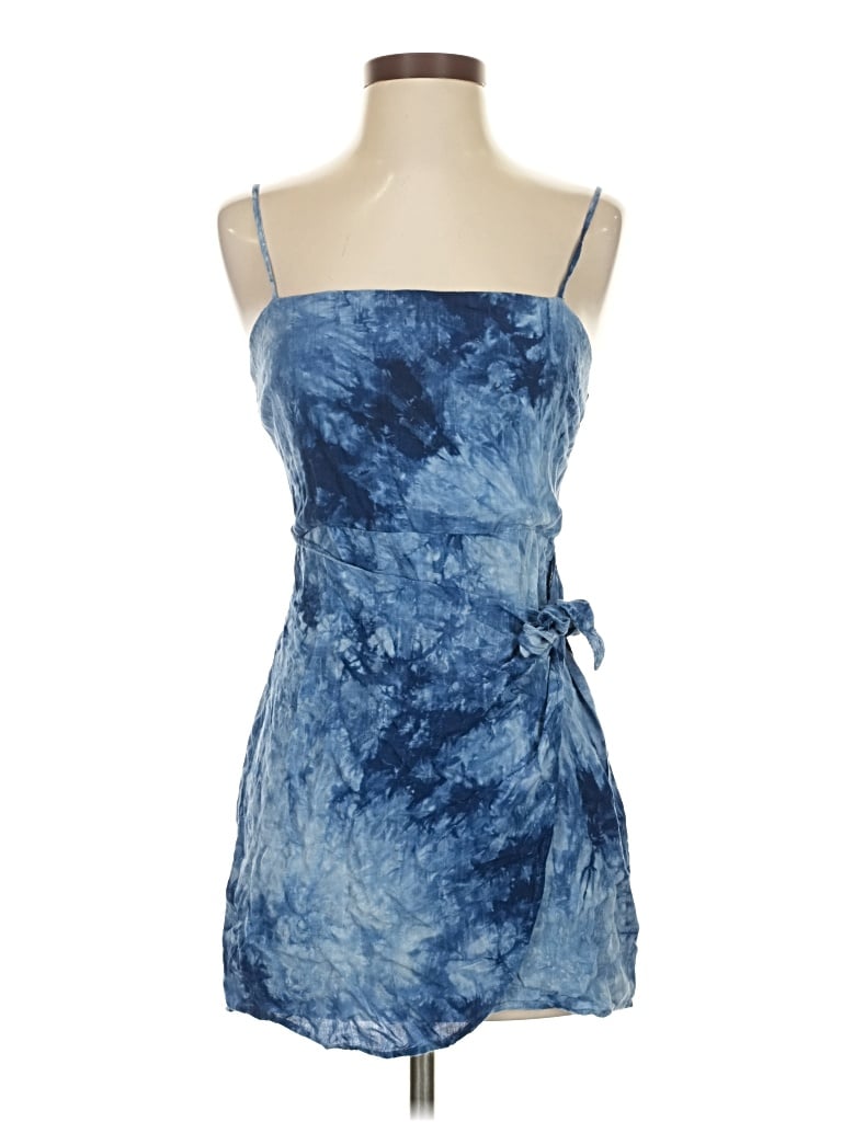 Pre-owned Cotton Candy La Casual Dress In Blue