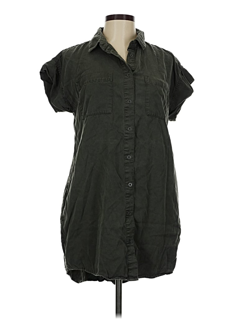 Pre-owned Silver Jeans Co. Casual Dress In Green