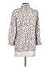 Unbranded Polka Dots Ivory 3/4 Sleeve Blouse Size XS - photo 2