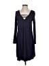 Venus Solid Blue Casual Dress Size S - photo 1