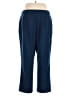 Investments II Solid Blue Active Pants Size 20 - photo 2