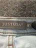 Just USA Hearts Blue Jeans Size 27 waist - photo 7