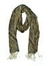 Unbranded Paisley Gold Brown Scarf One size - photo 1