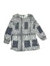 Crewcuts 100% Cotton Blue 3/4 Sleeve Blouse Size 3 - photo 1