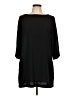 Tildon 100% Polyester Solid Black Casual Dress Size L - photo 1