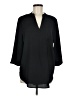 Coldwater Creek Black 3/4 Sleeve Blouse Size M - photo 1