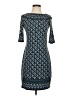 Max Studio Argyle Teal Casual Dress Size XS - photo 1