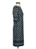Max Studio Argyle Teal Casual Dress Size XS - photo 4