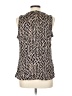 E3 by Etcetera 100% Viscose Black Sleeveless Blouse Size 10 - photo 2
