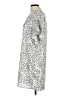 Three Eighty Two 100% Polyester Animal Print Silver Casual Dress Size L - photo 5