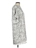 Three Eighty Two 100% Polyester Animal Print Silver Casual Dress Size L - photo 4